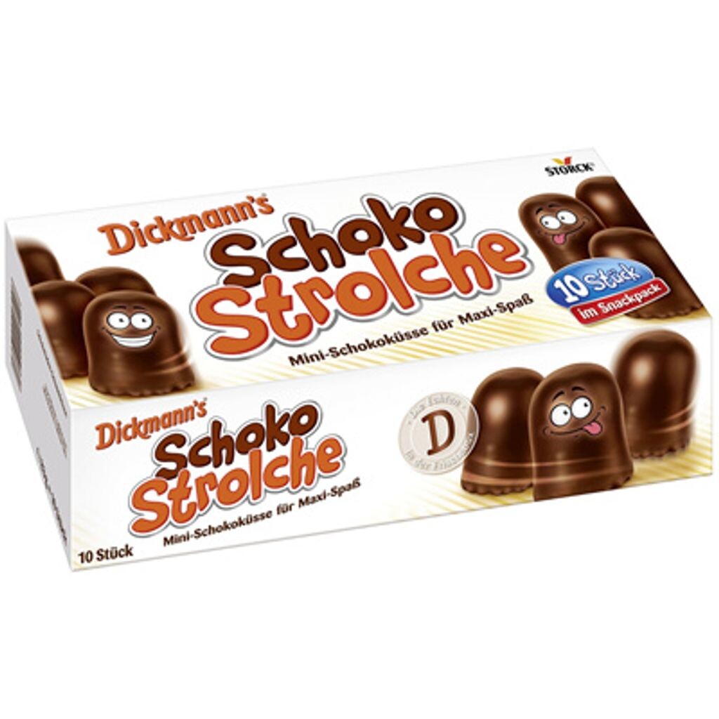 

Шоколадные штрули Dickmann's 10 штук по 18 г коробка 180 г Dickmann´S