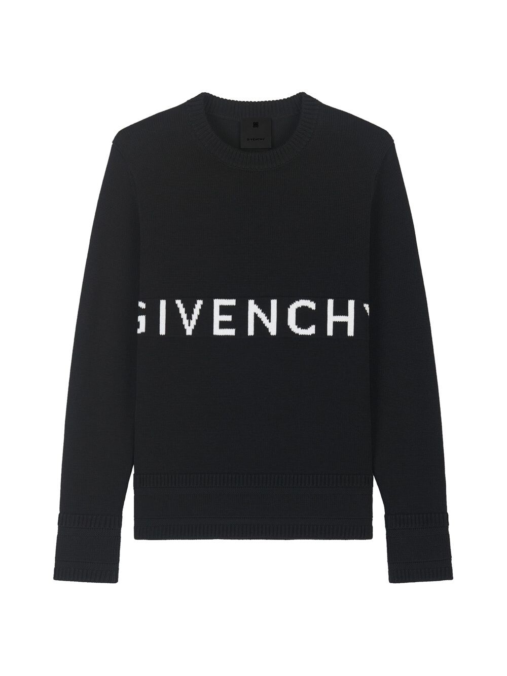 

Свитер с круглым вырезом 4G Givenchy, черный