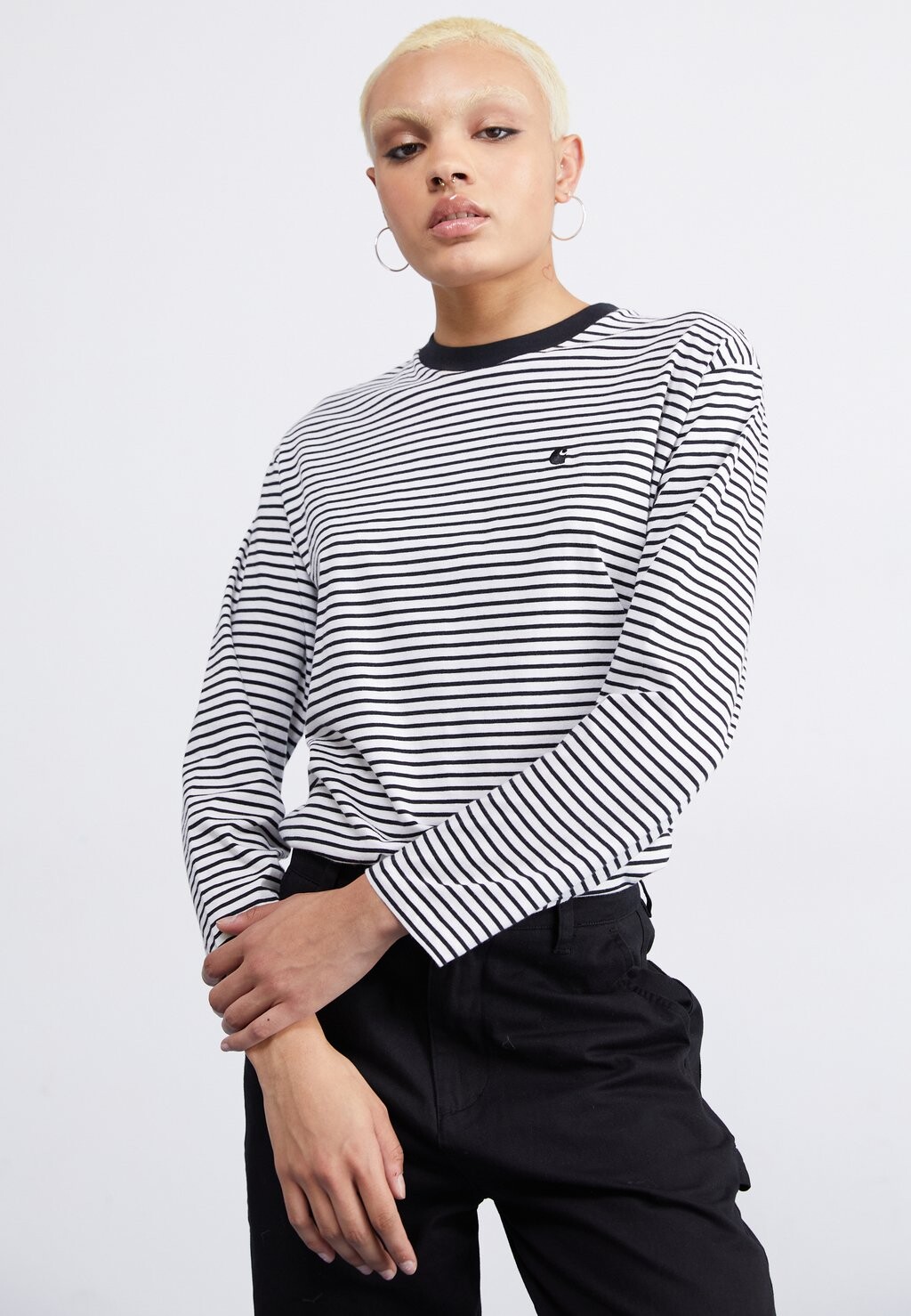 

Рубашка с длинным рукавом COLEEN Carhartt WIP, цвет white/black