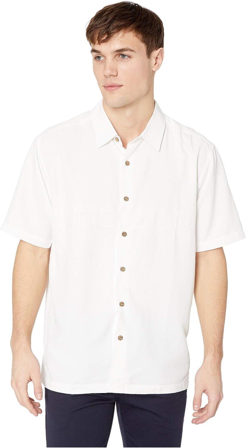 

Рубашка Tahiti Palms 4 Quiksilver, белый