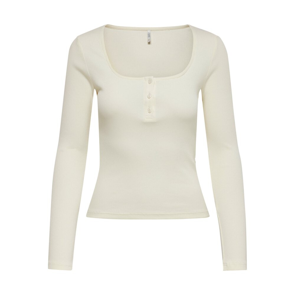 

Футболка Only Onlnessa Placket Top Noos, белый