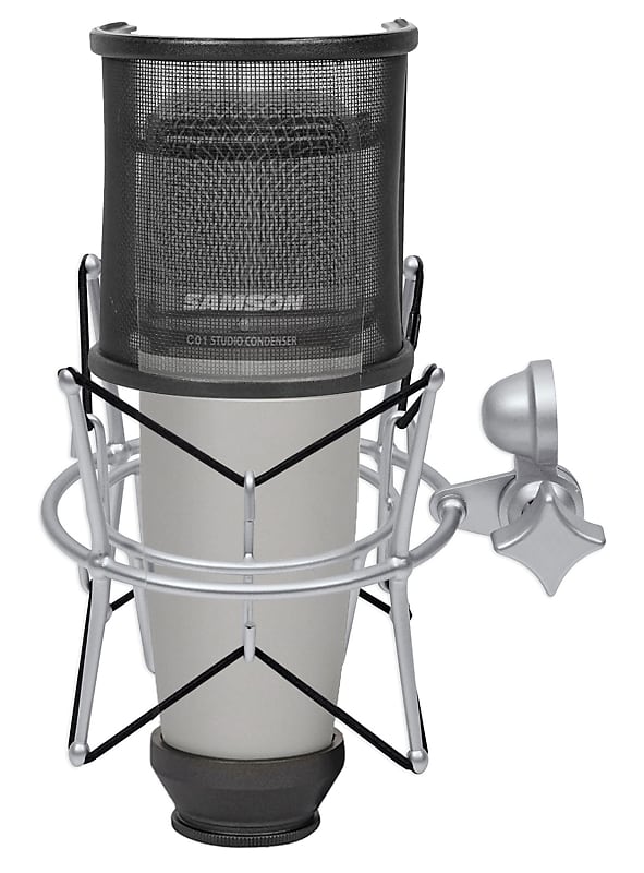 Студийный конденсаторный микрофон Samson SAC01+SP01+RockPop Curve