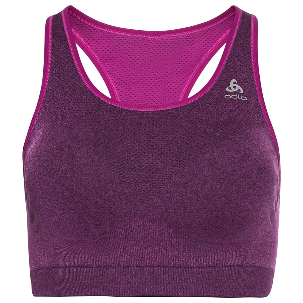 

Спортивный бюстгальтер Odlo Seamless Medium Ceramicool, фиолетовый