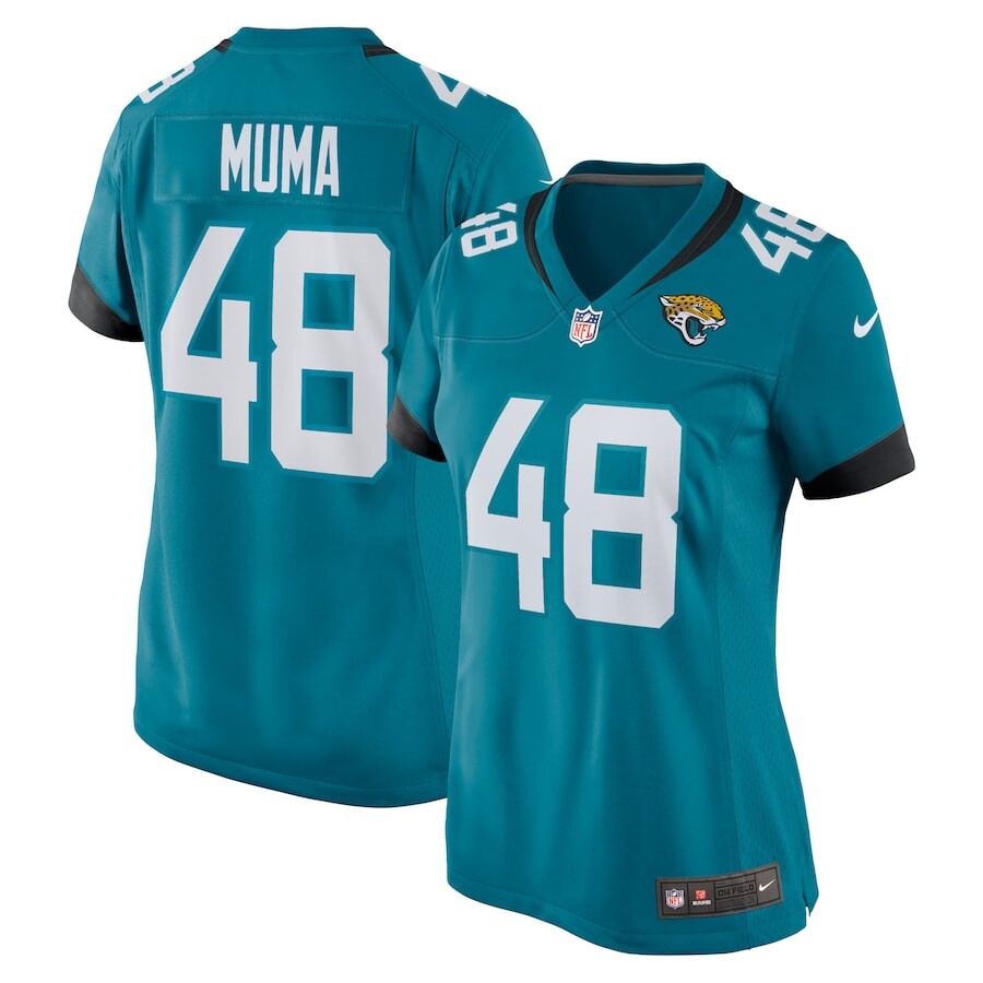

Джерси Nike Jacksonville Jaguars, бирюзовый