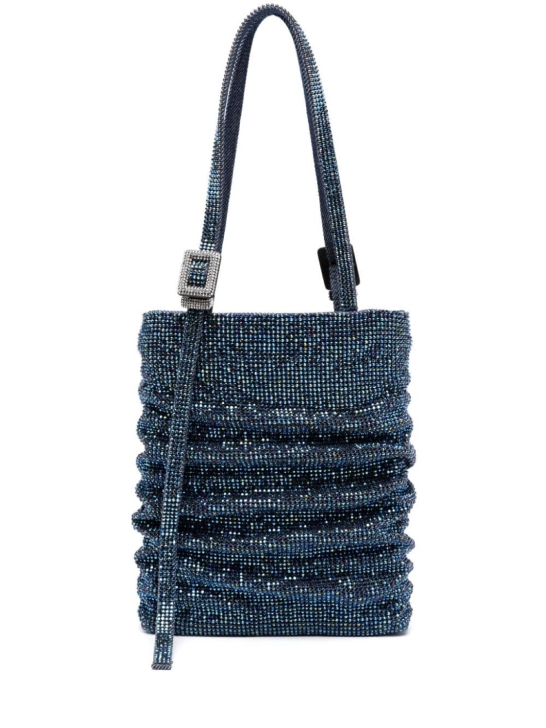 

Benedetta Bruzziches large Lollo crystal-embellished tote bag, синий