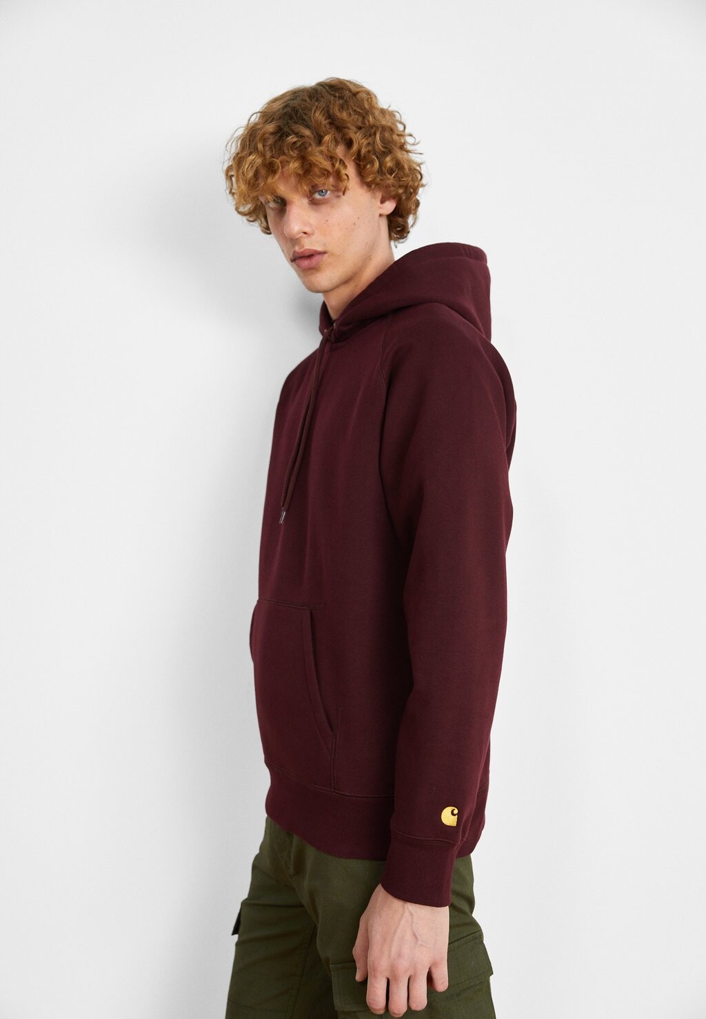 

Толстовка с капюшоном Carhartt WIP, Коричневый
