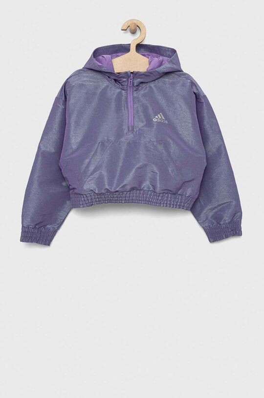 

Детская толстовка GD WV HD HLFZP adidas, фиолетовый
