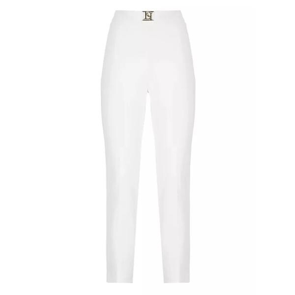 

Брюки crepe pants Elisabetta Franchi, белый