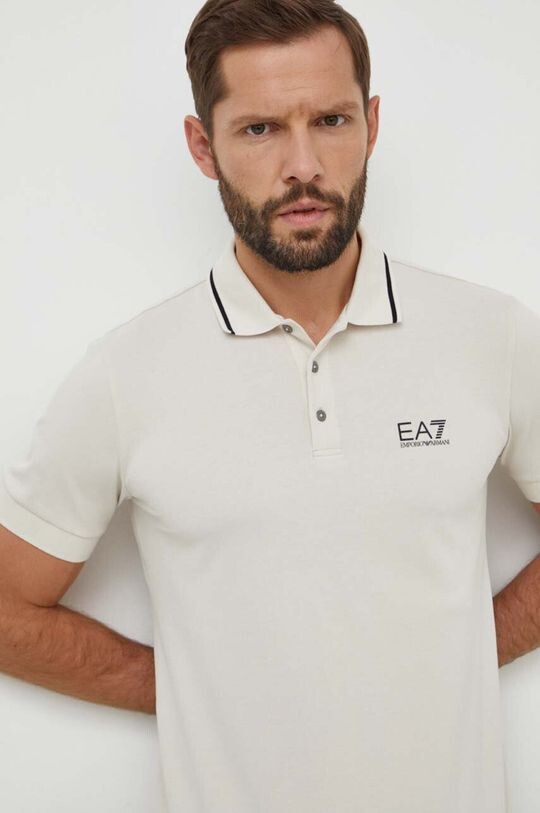 

Поло 8NPF06.PJ04Z EA7 Emporio Armani, бежевый