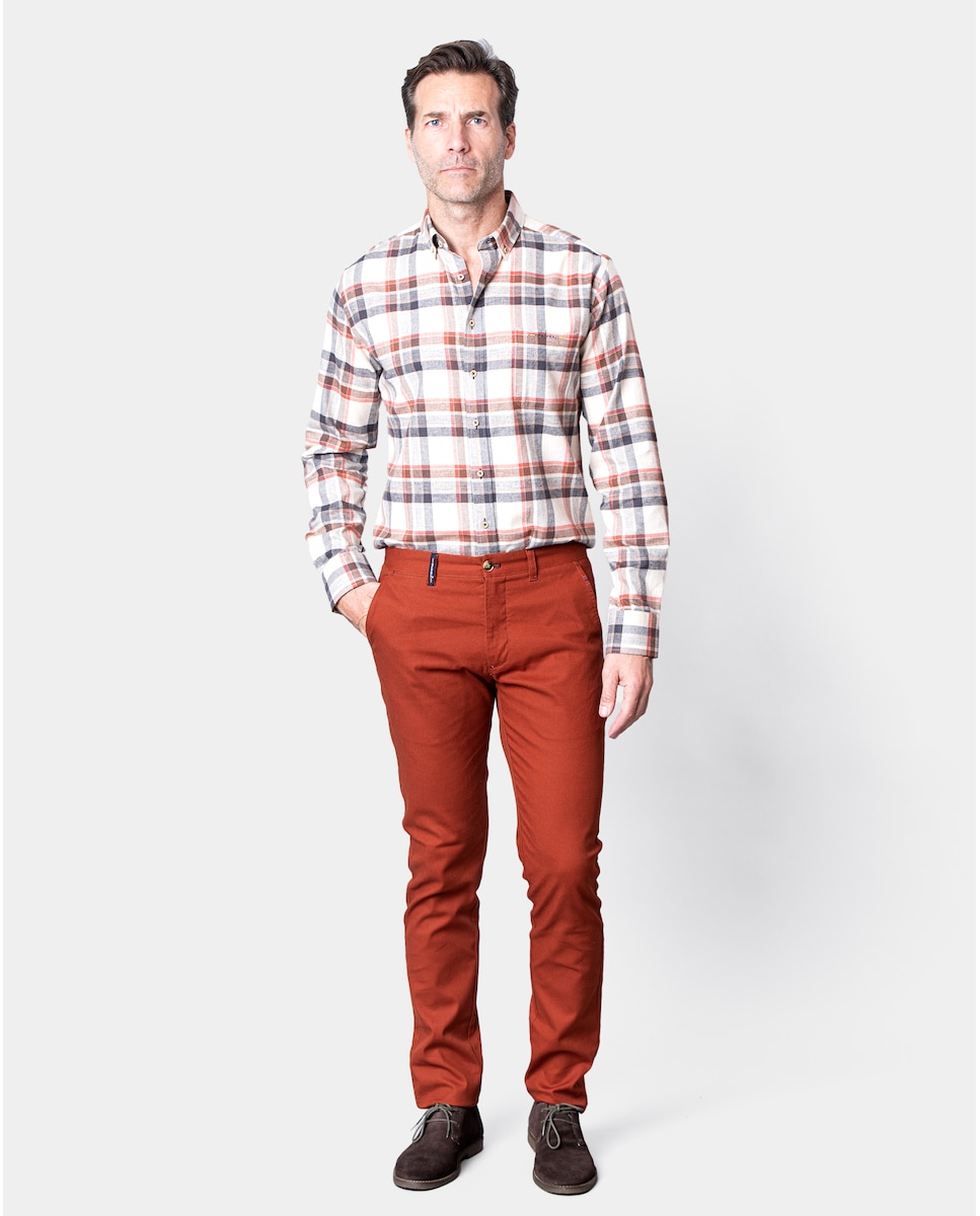Мужские узкие красные брюки чинос Spagnolo, красный levi s брюки чиносы узкого кроя светло бежевый