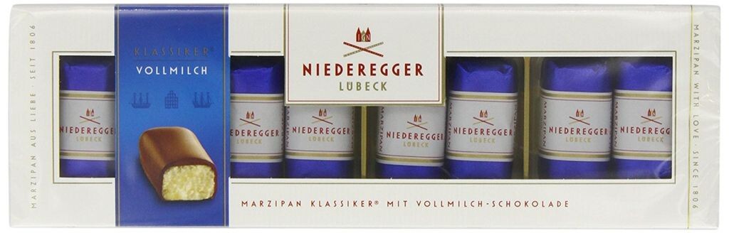 

Niederegger марципан классический цельномолочный шоколад 100 г упаковка 2 шт.
