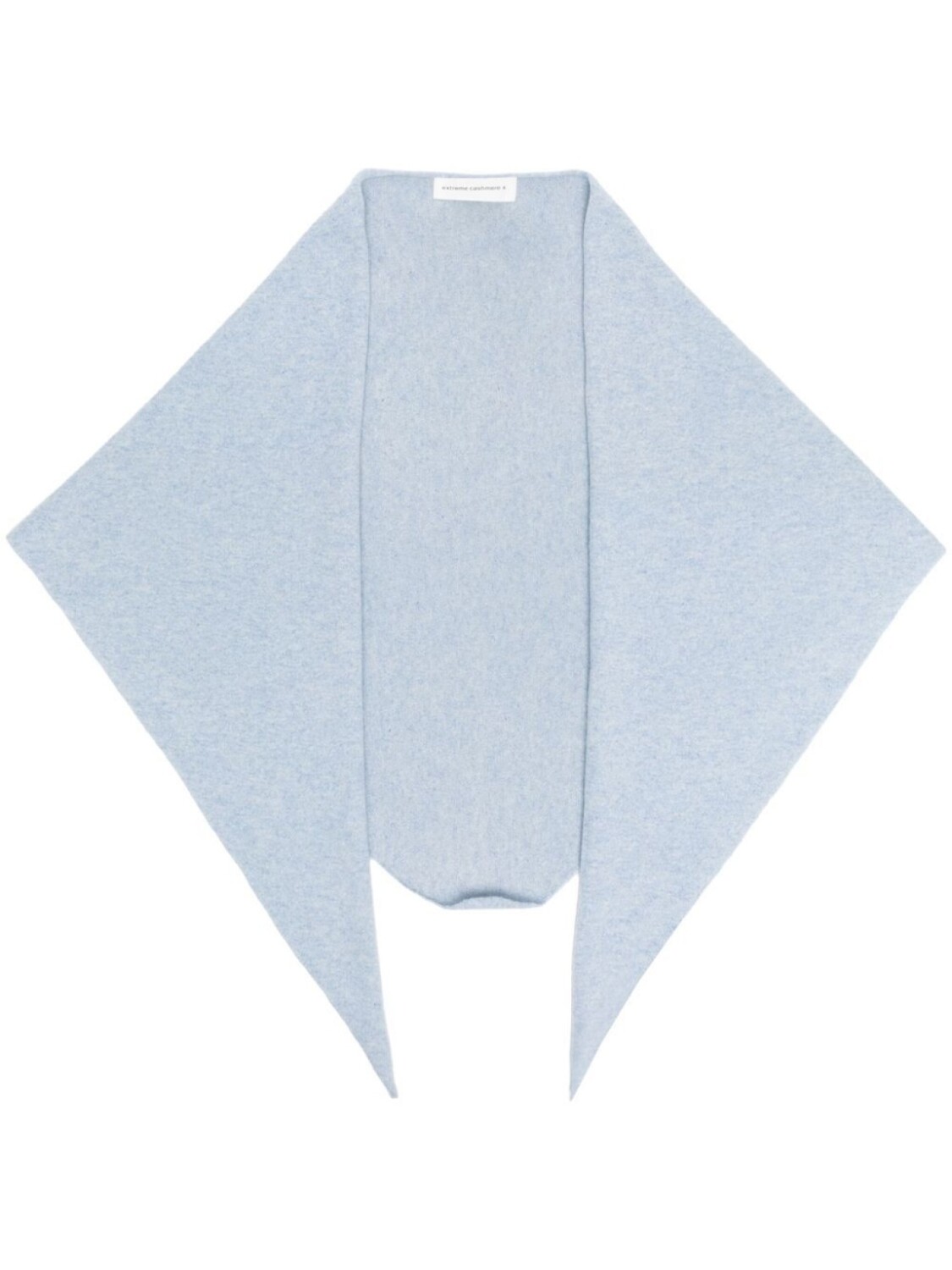 

Кашемировый шарф тонкой вязки Extreme cashmere, синий