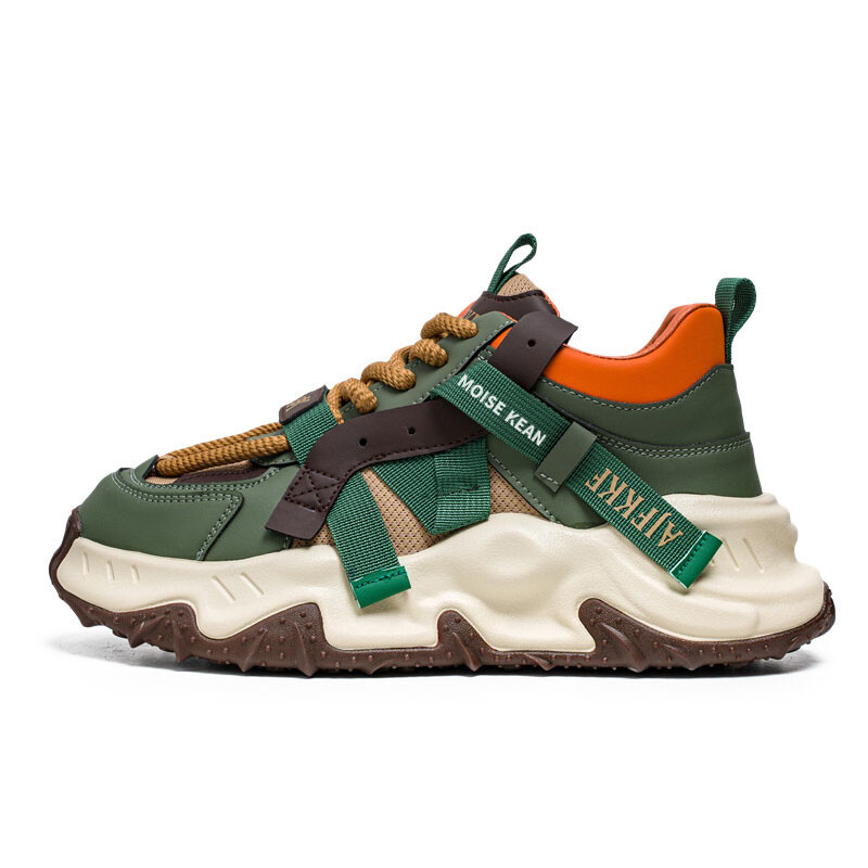 

Кроссовки MOISE KEAN Chunky Sneakers Men Low-top, белый/черный