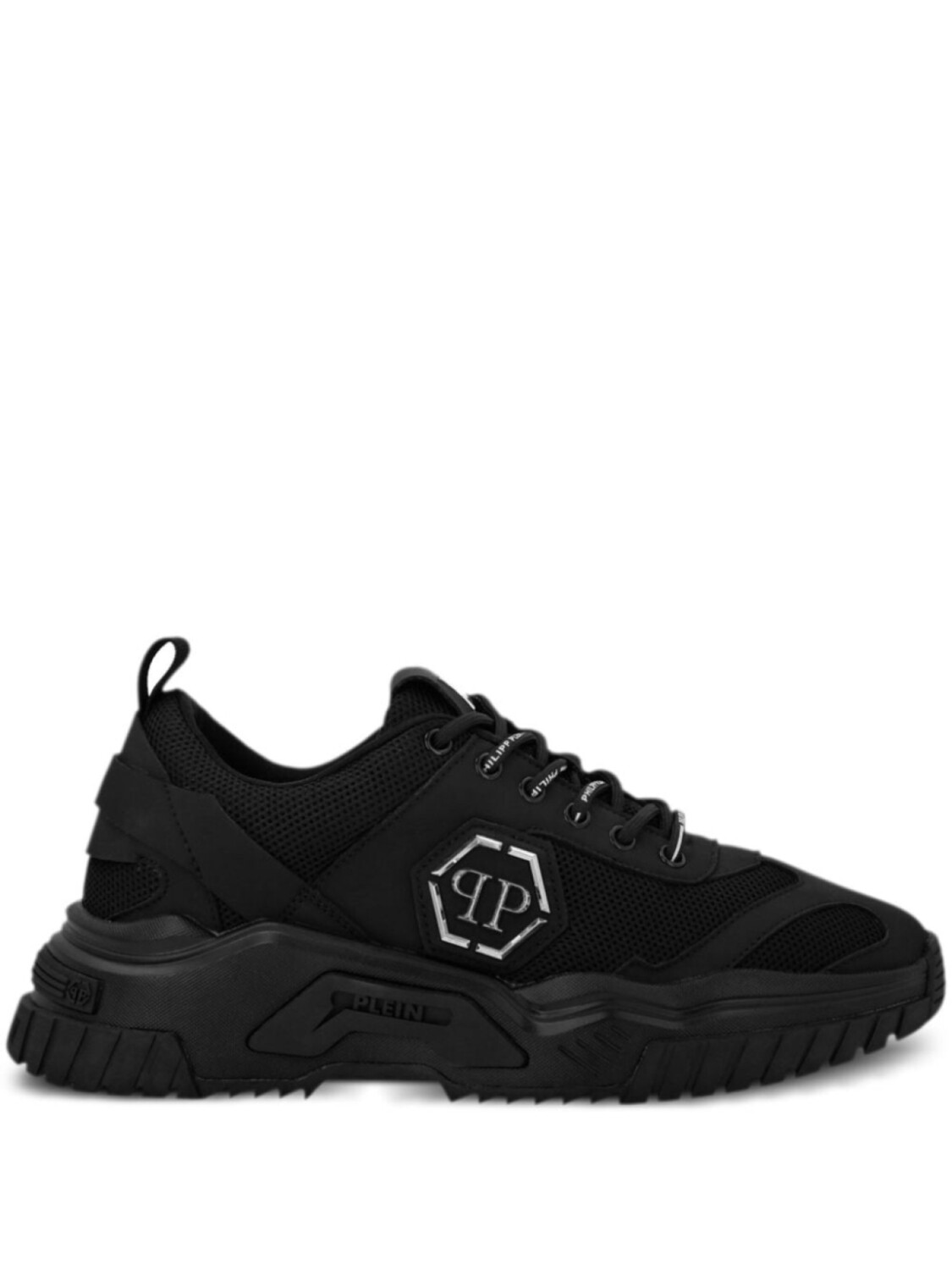 

Кроссовки Philipp Plein Predator With Inserts, черный