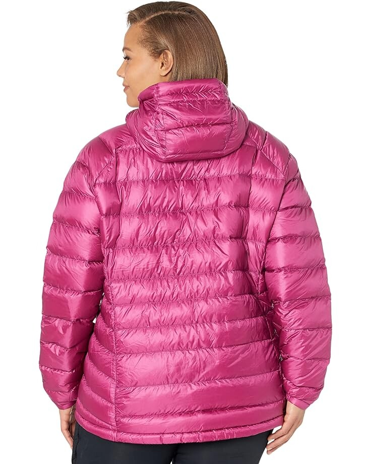 

Куртка L.L.Bean Plus Size Ultralight 850 Down Hooded Jacket, цвет Sugarplum