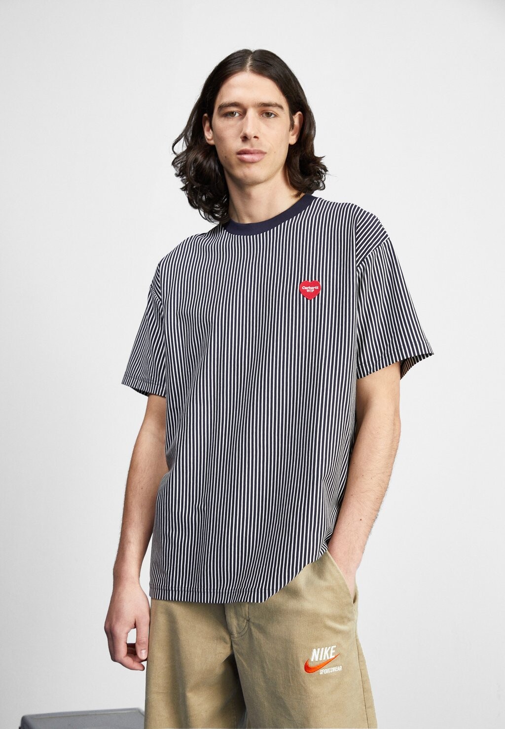 

Футболка с принтом Carhartt WIP, синий