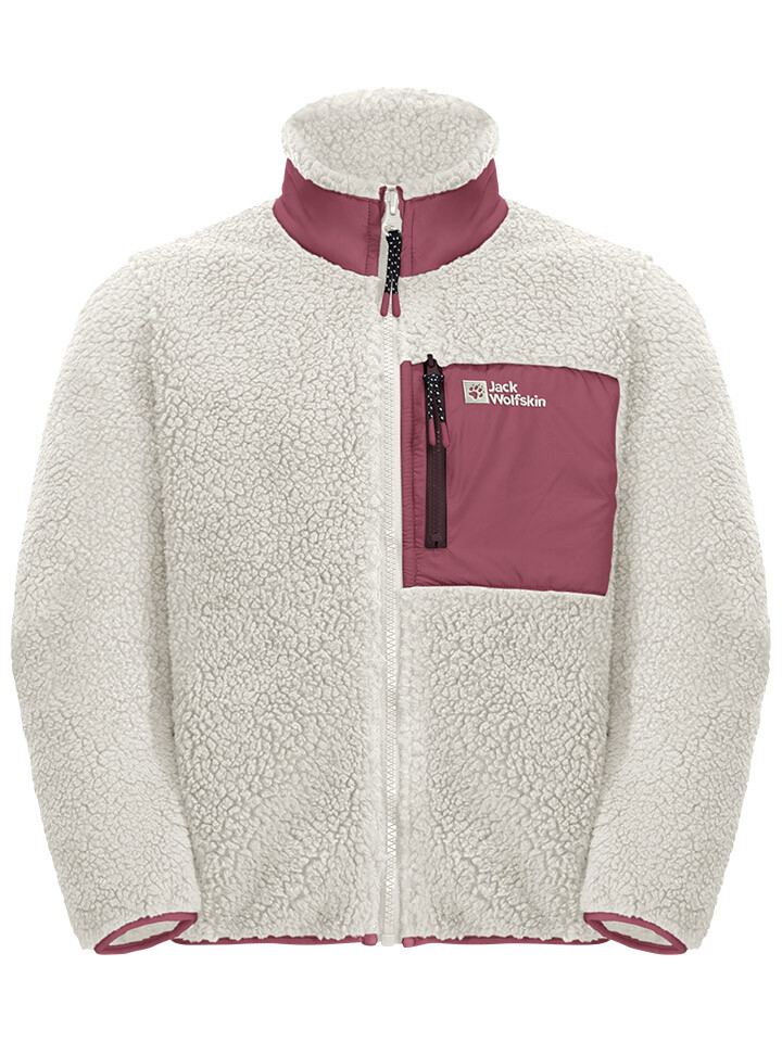 

Флисовая куртка Jack Wolfskin Ice Curl, кремовый, Бежевый
