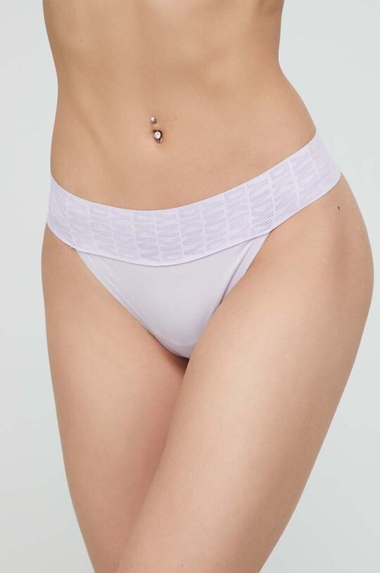 

Дэнги стринги DKNY, фиолетовый