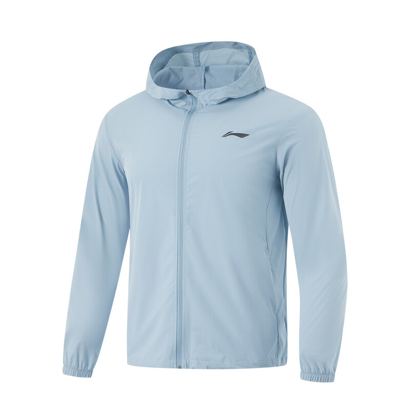 

Тренч для бега Коллекция унисекс Lining, цвет Soft Focus Blue