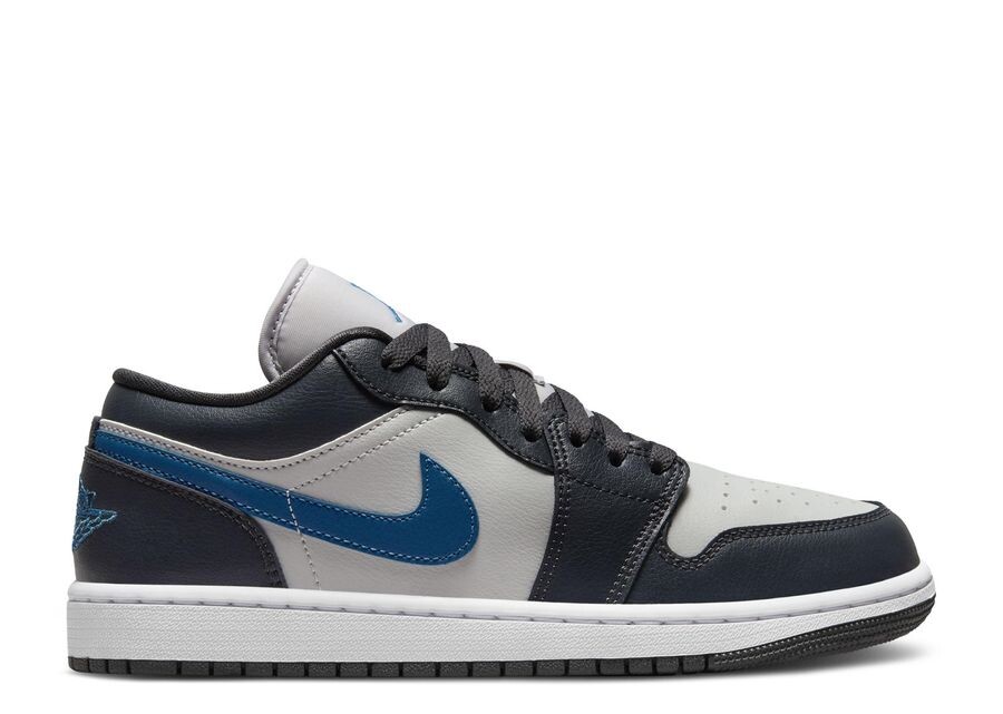 

Кроссовки Air Jordan Wmns Jordan 1 Low 'Anthracite Industrial Blue', черный