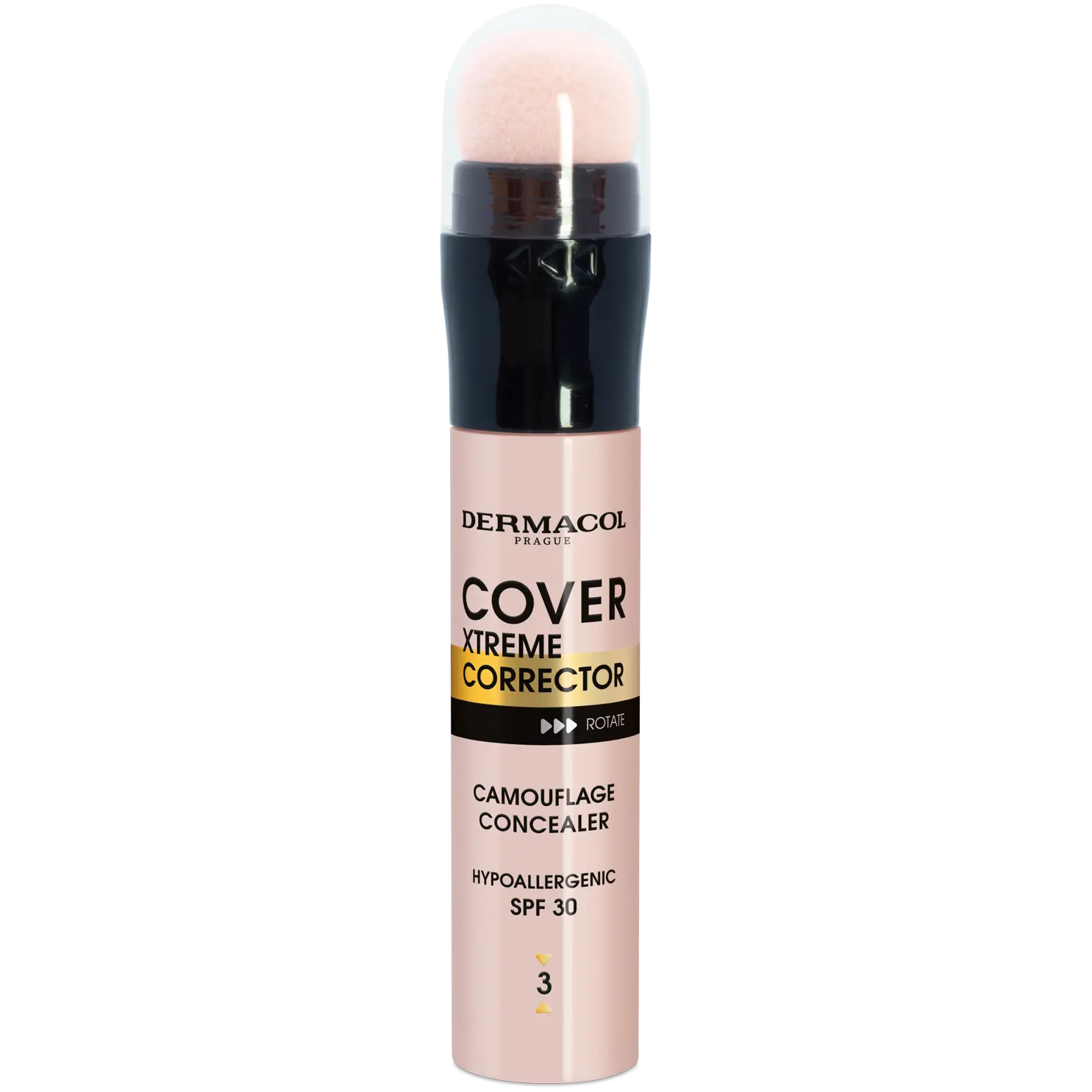 

Консилер с высокой степенью покрытия для лица 3 Dermacol Cover Xtreme, 8 гр