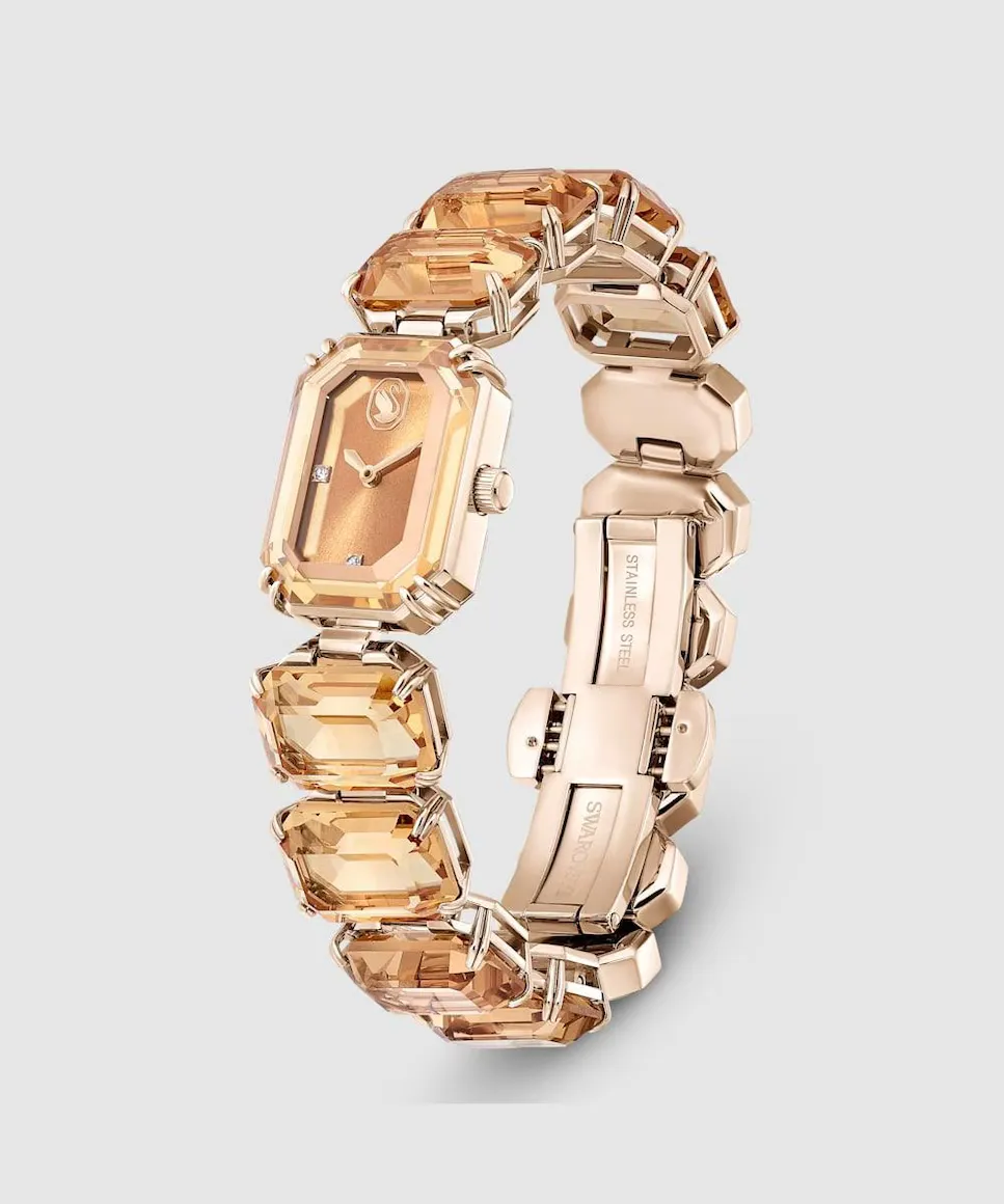 

Восьмиугольные женские часы Millenia Swarovski, коричневый