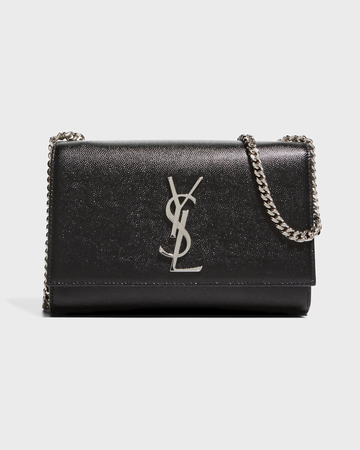 

Маленькая сумка через плечо Kate YSL из зерненой кожи Saint Laurent, цвет Black