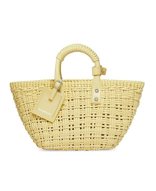 

Мини-корзина Bistro с ремешком Balenciaga, цвет Yellow