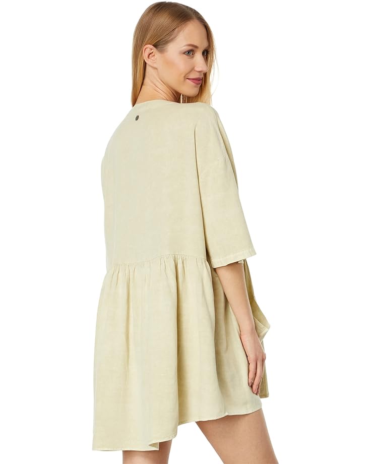 Платье Rip Curl Premium Linen Dress, белый