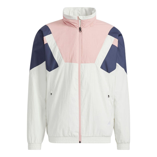 Куртка Adidas St Brand Wvjk Casual Sports Hooded Jacket Purple Pink, розовый