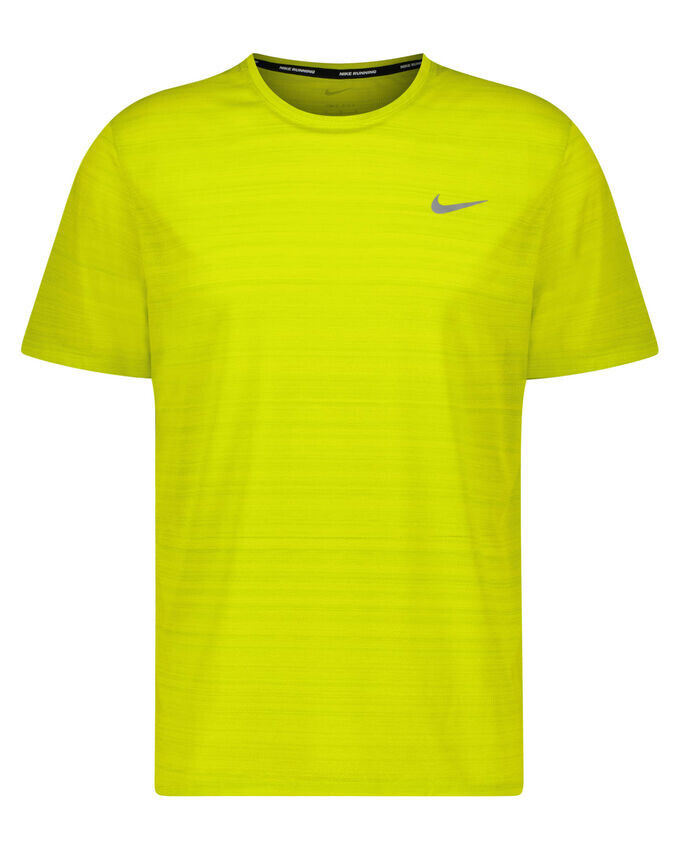 

Рубашка для бега dri-fit Miler Nike, желтый