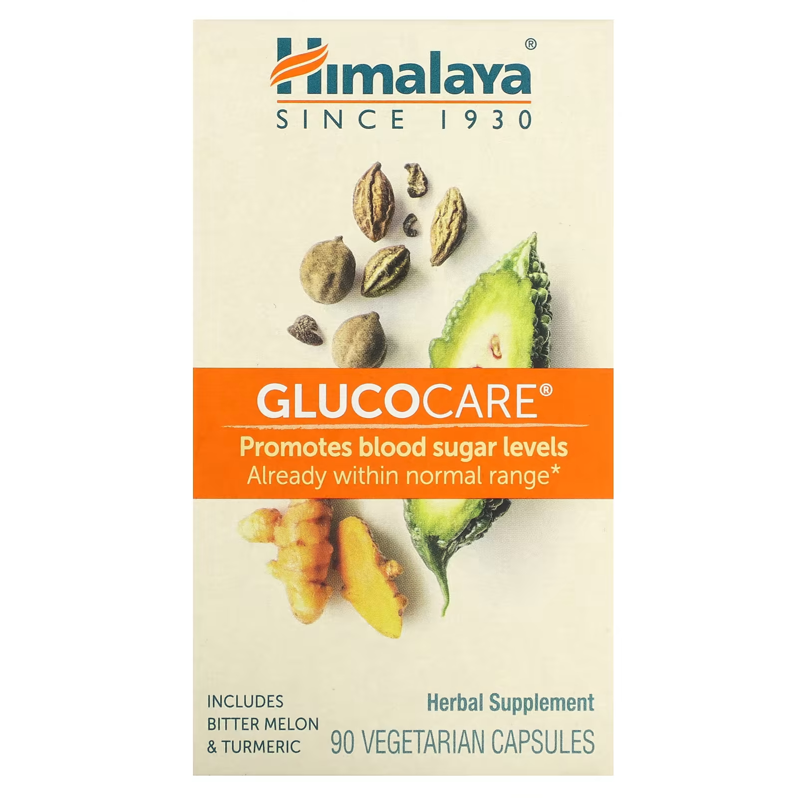 Himalaya Glucocare 90 вегетарианских капсул