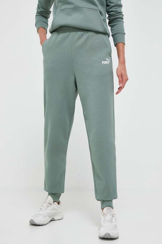 

Пума брюки Puma, зеленый