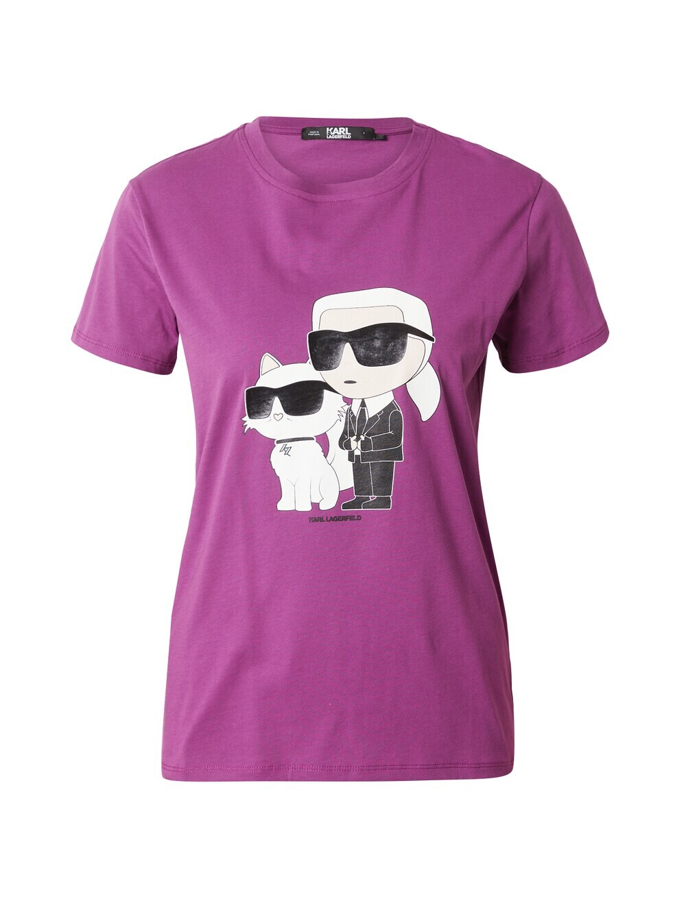 

Рубашка Karl Lagerfeld Ikonik, фиолетовый