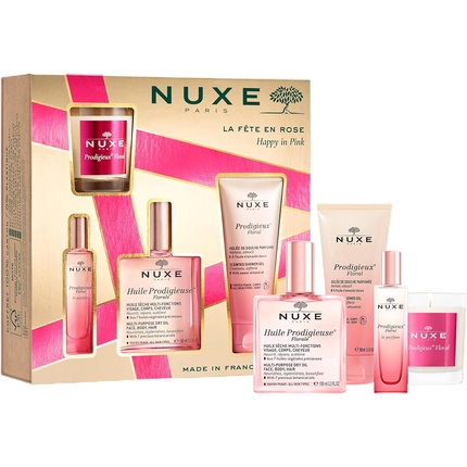 Nuxe Prodigieux Happy в розовом наборе