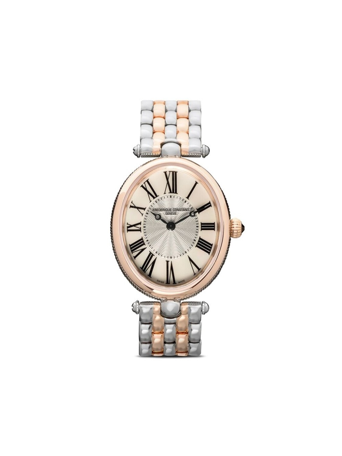 

Наручные часы Classic Art Dco Oval 30 x 25 мм Frederique Constant, серебряный