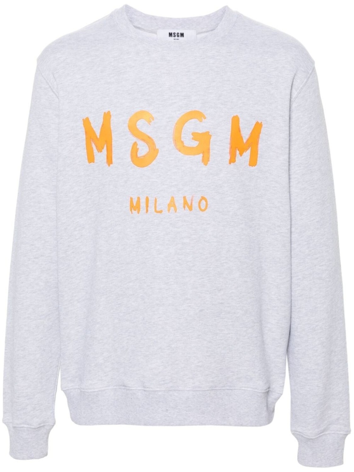 

MSGM толстовка с логотипом, серый
