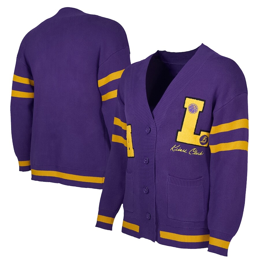 

Кардиган NBA x Keiser Clark Los Angeles Lakers, фиолетовый