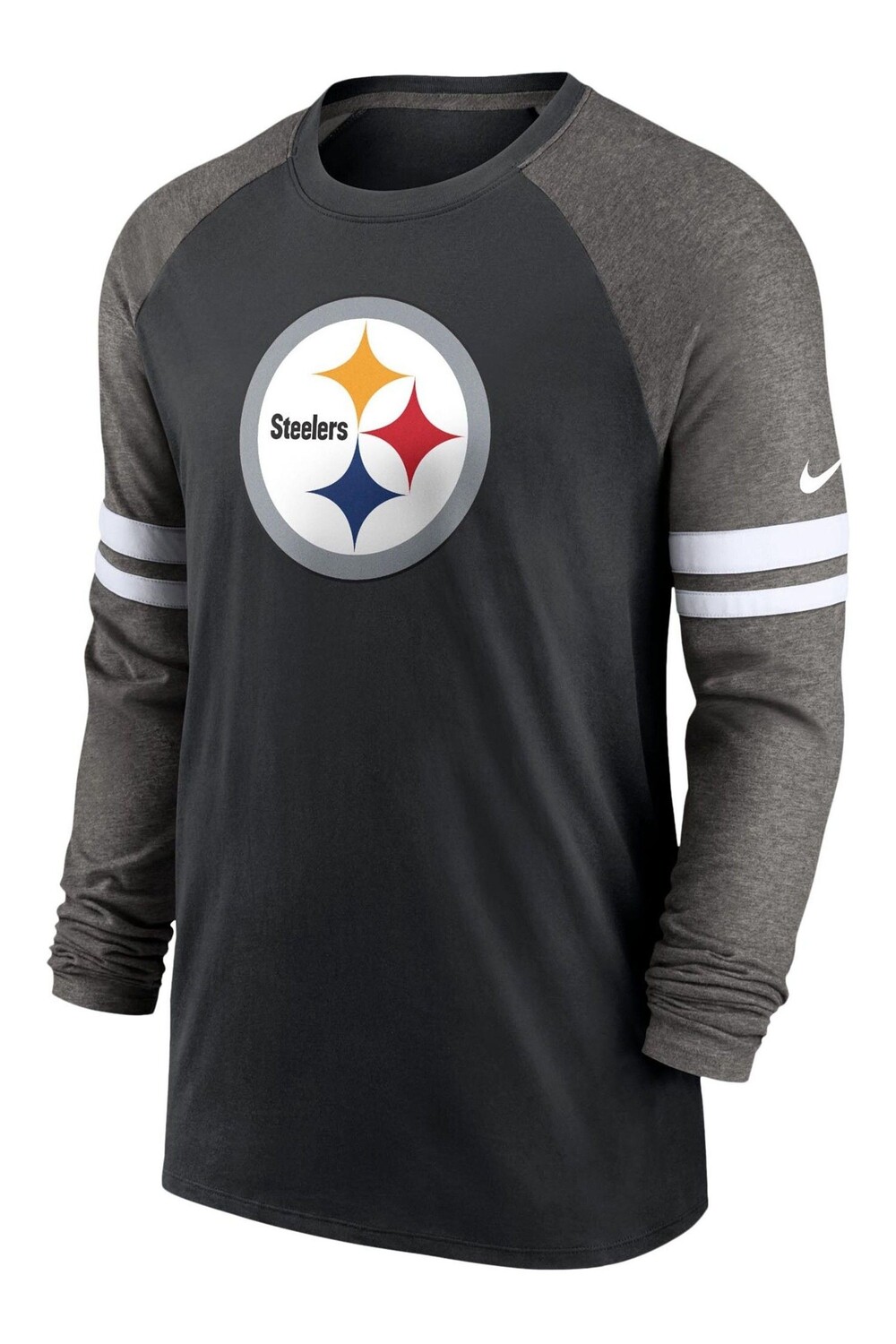 

Хлопковая футболка Fanatics Pittsburgh Dri-Fit с рукавами реглан Nike Nike, черный