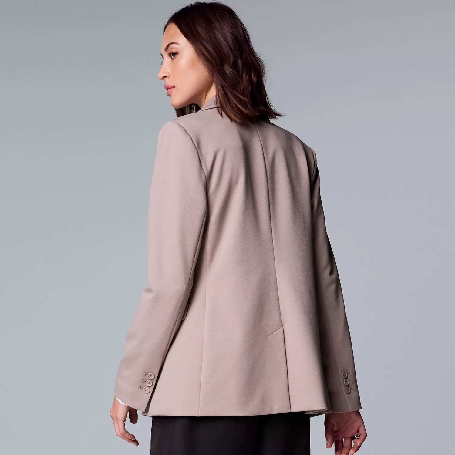 

Женский вязаный блейзер Simply Vera Vera Wang Simply Vera Vera Wang