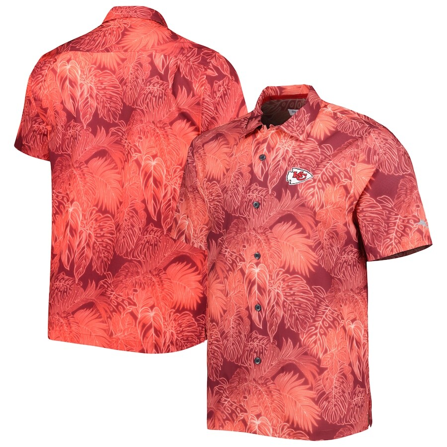 

Рубашка Tommy Bahama Kansas City Chiefs, красный