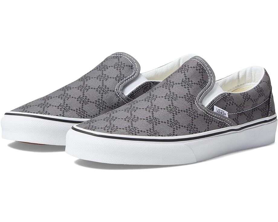 

Кроссовки Vans Classic Slip-On, цвет Monogram Pewter