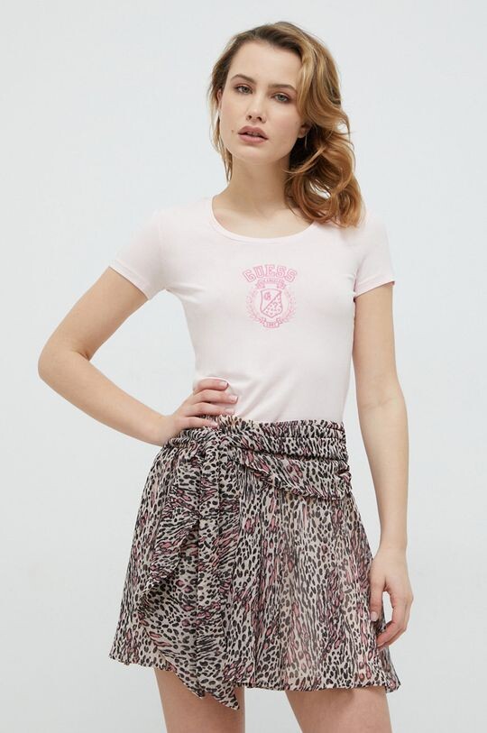 

Футболка Guess, розовый