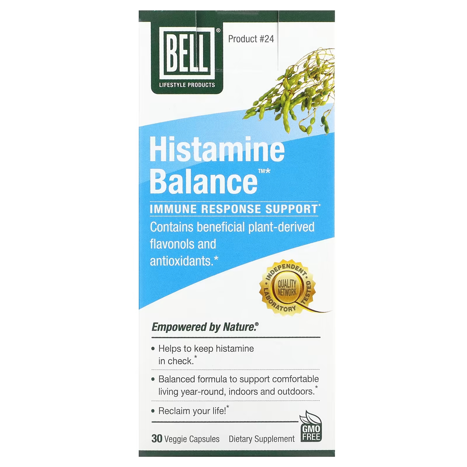 Гистаминный баланс Bell Lifestyle, 30 растительных капсул