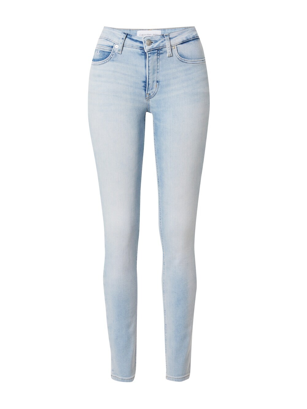 

Узкие джинсы Calvin Klein Jeans, светло-синий