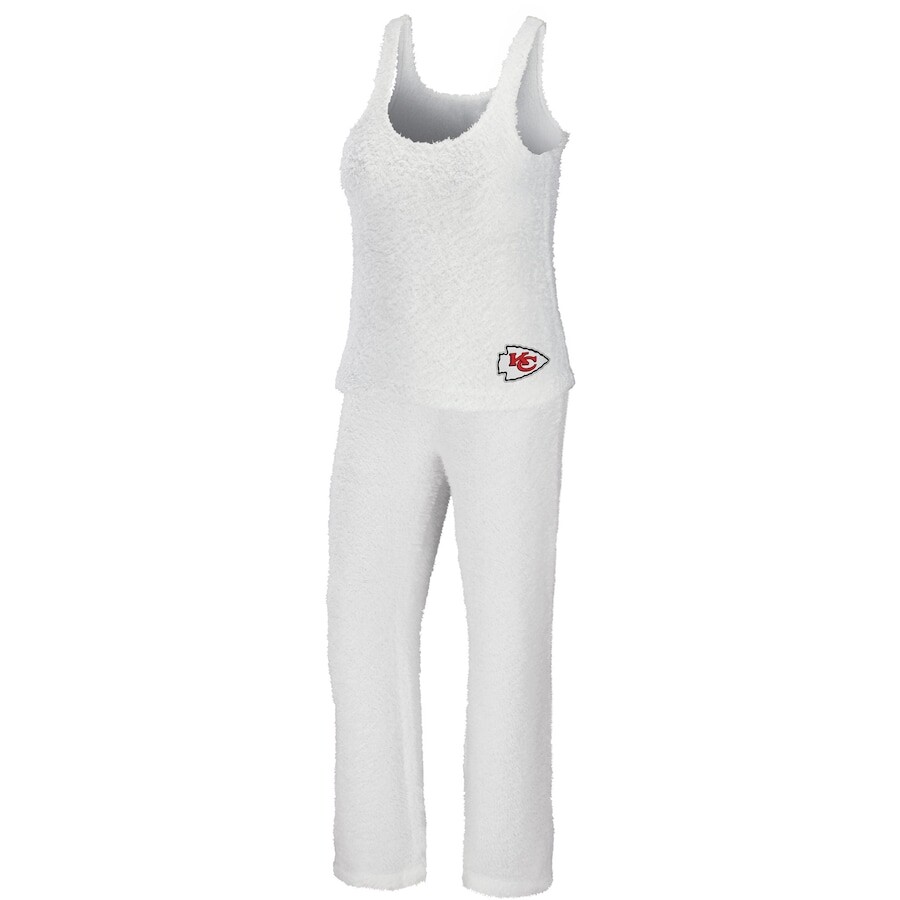 

Пижамный комплект WEAR by Erin Andrews Kansas City Chiefs, кремовый