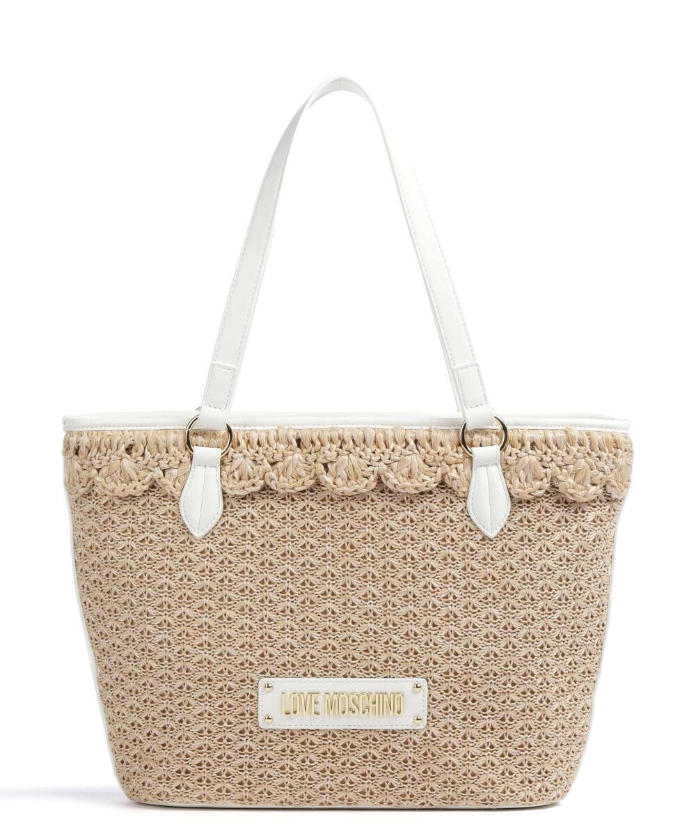

Summer Love Шоппер Полиуретан, Полипропилен Love Moschino, бежевый