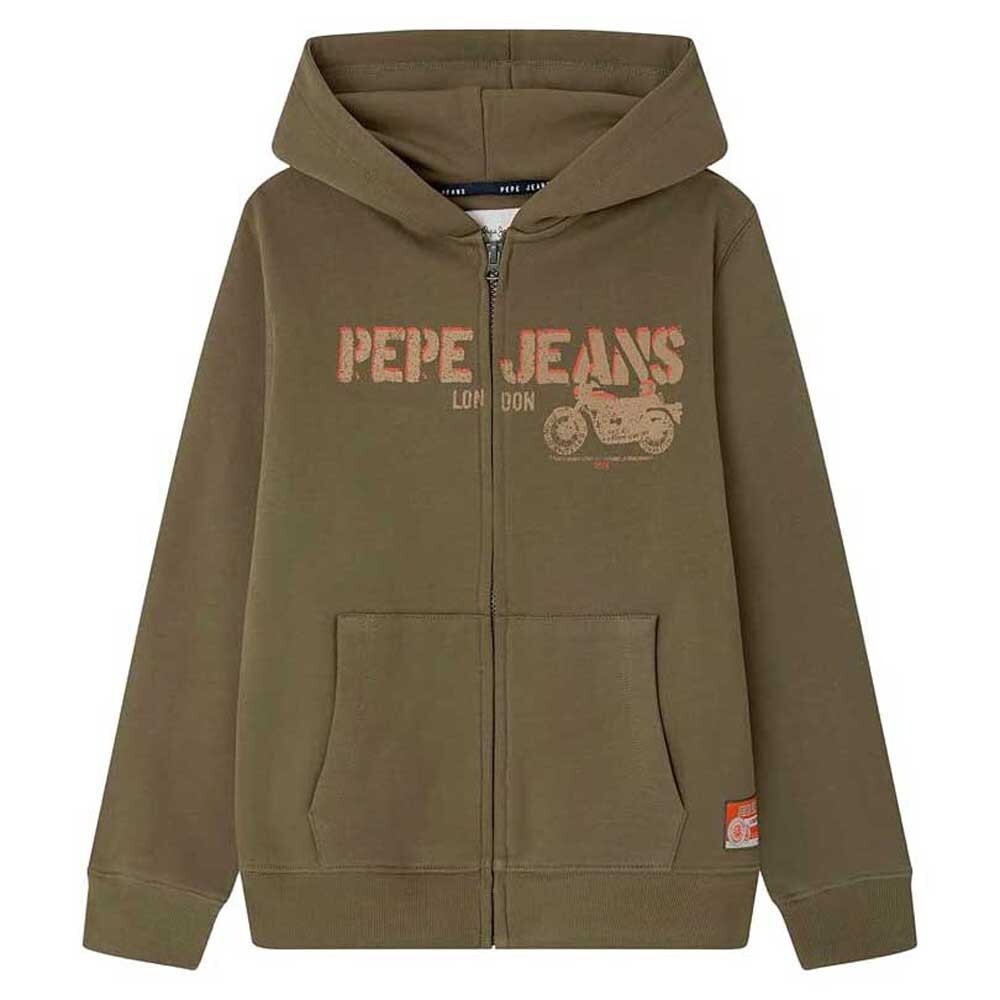

Толстовка Pepe Jeans Baxter Full Zip, зеленый