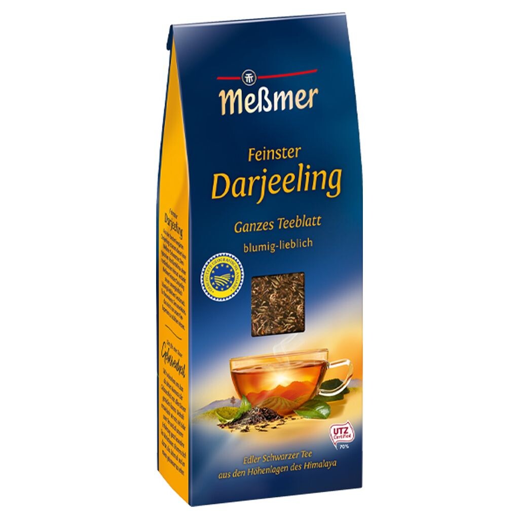 

Чай Meßmer Feinster Darjeeling цельнолистовой цветочно-сладкий 150г