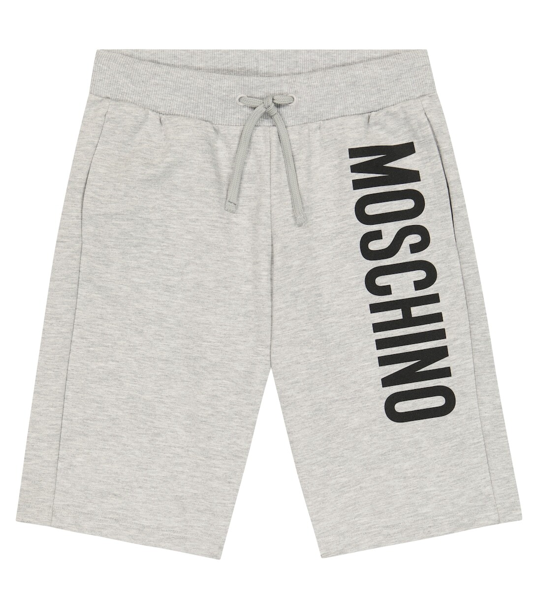

Спортивные брюки из хлопкового джерси с логотипом Moschino, серый